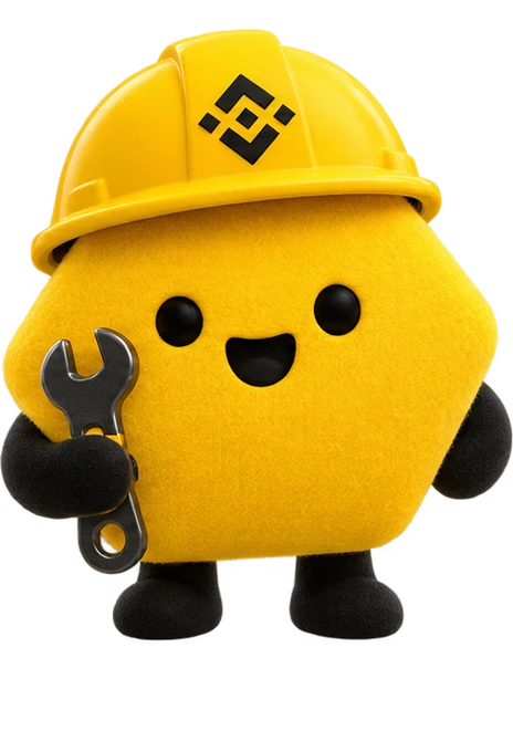Rivet, a yellow hexagon dot in a hard hat holding a wrench